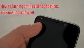 led notifications on galaxy s9